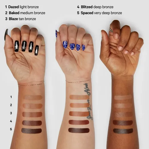 Crema En Barra Bronzer Milk Makeup Matte Blaze Tan Bronze De