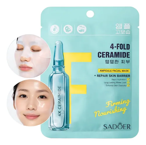 Mascarilla Facial Coreana Con Ceramidas Antiage
