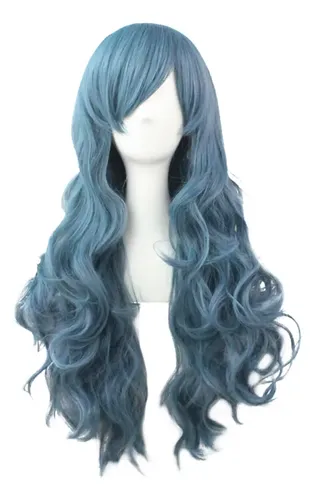 Con Pelucas Para Cosplay, Flequillo, Fiesta, Sintético, Ondu