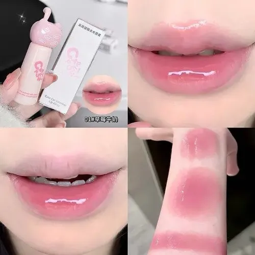 Lip Gloss Cappuvini Korean Importado Gatitos Michi Kpop