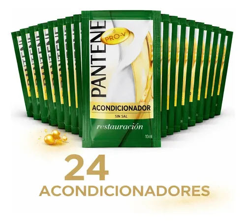 Acondicionador Sachet Pantene Individual 10ml X 24 Un -hotel