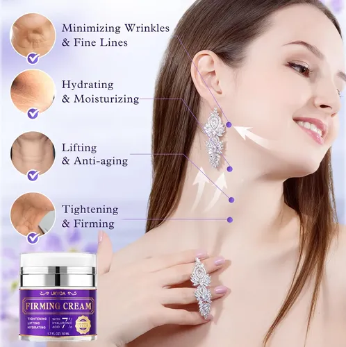 Crema Reafirmante Para El Cuello Ukvoa Antienvejecimiento Co