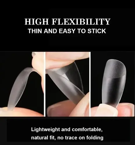Tips Ballerina Sistema Gel Press On Caja X240pcs Ultra Fino