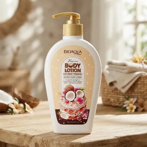 Loción Corporal De Coco Hidratante Nutriente 400 Ml Bioaqua