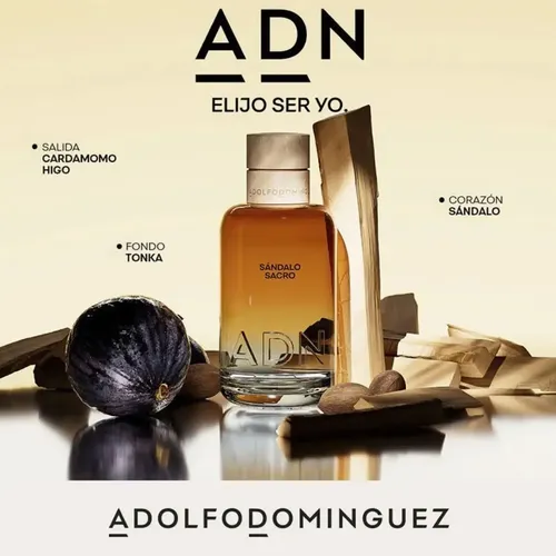 PERFUME HOMBRE ADN SÁNDALO SACRO 100ML ADOLFO DOMINGUEZ