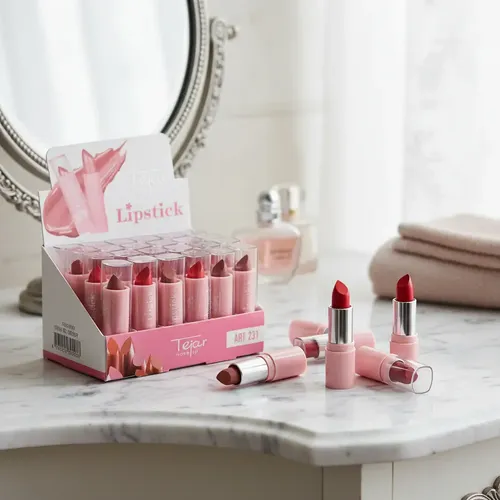 Lapiz Labial Mate Y Perlados Tejar Caja 24 Unidades Surtidos