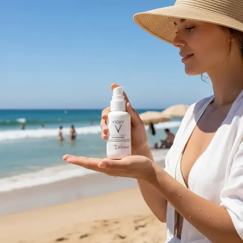 Protector Facial Capi. Soleil Uvage Daily 50fps Medio Vichy