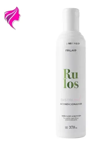 Acondicionador Rulos Frilayp X370ml Hidratacion Brillo