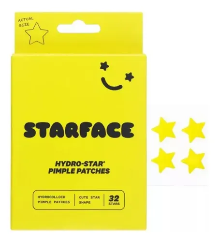Parches Starface Hydro-stars Refill 32 Pack Momento De Aplicación Día/noche Tipo De Piel Todo Tipo De Piel