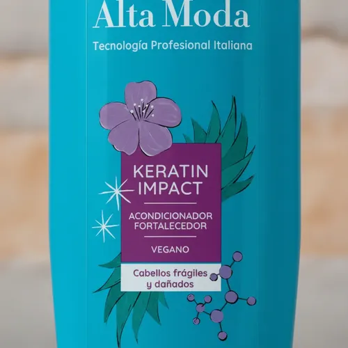 Acondicionador Alta Moda Keratin Impact 300 Ml