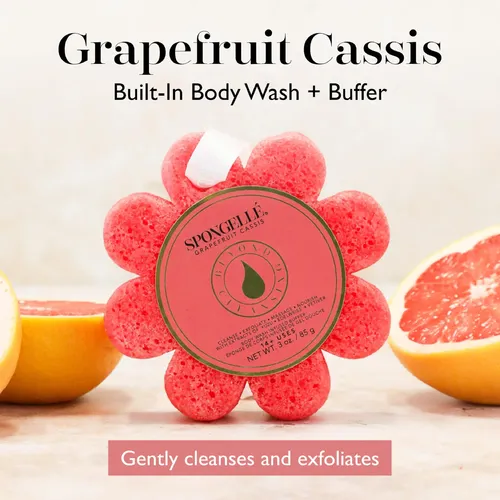 Exfoliante Corporal Spongelle Grapefruit Cassis Wild Flower