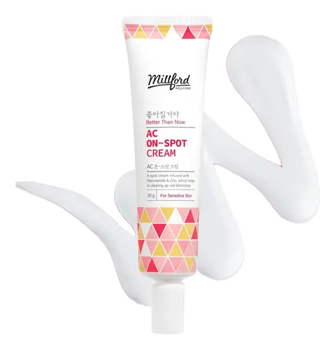 On-spot Cream 30g/1.05 Oz, Zinc Oxide 10%, Niacinamide 2%