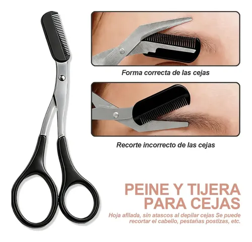 Pinzas Profesionales De Acero Para Cejas Con Forma De Rosa,