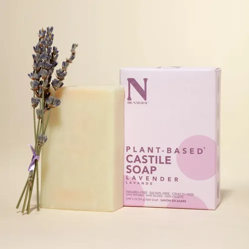 Jabón Dr. Natural Pure Castile Lavender 150 Ml Con Manteca D