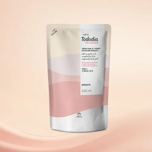 Repuesto Crema Corporal Tododia Piel Uniforme Natura