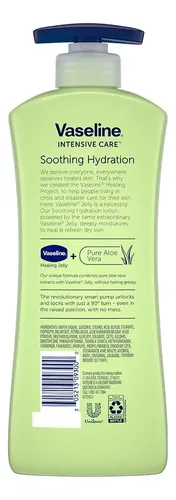 Vaseline Soothing Hydration Crema Corporal Hidratante 600ml