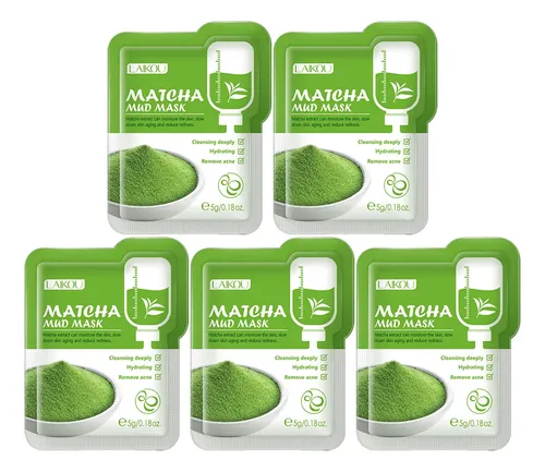 S260704 Set De Mascarillas De Arcilla Verde Matcha, 5