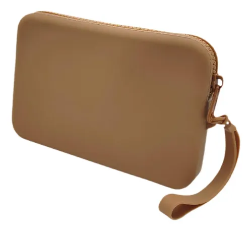 Bolsa De Cosméticos De Silicona Fácil De Transportar, Tarjet
