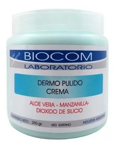 Biocom Exfoliante Dermopulido Crema Manzanilla – Aloe Vera Tipo de piel Todo tipo de piel