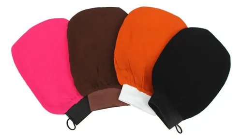 A Cepillo Corporal Y Guantes De Masaje, 4 Unidades M