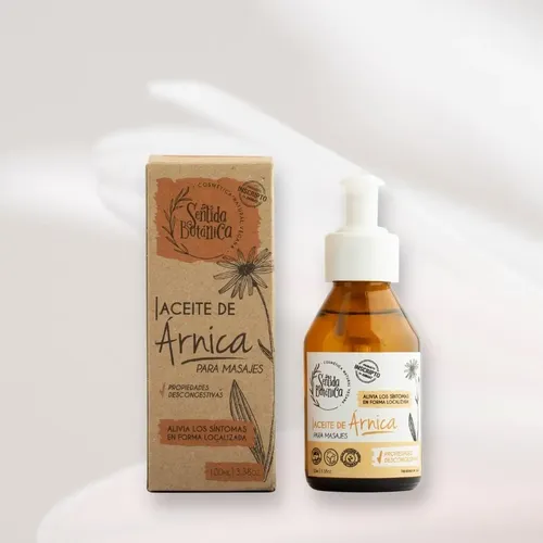 Aceite De Arnica Para Masajes Sentida Botanica X100ml