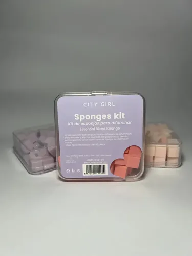 City Girl Repuesto Mini Esponja Baby Boomer Decoracion Uñas