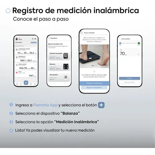 Bascula Isora Digital Con Bluetooth Moderna Minimalista