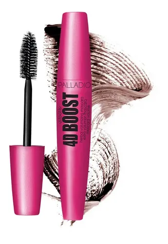 Mascara Para Pestañas 4d Boost Herbal X10ml Palladio Color Brown