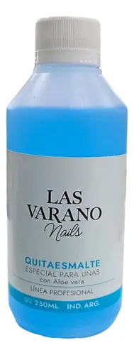 Quita Esmalte De Uñas Liquido 250ml Removedor Sin Acetona