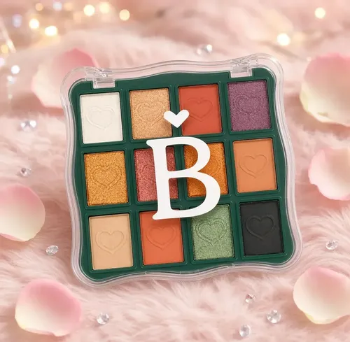 Paleta Tono 03 Sombras De Ojos 12 Colores Mate Brillante Maquillaje Rostro Veoquiero
