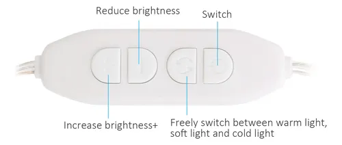 El Kit De Luces Led Para Espejos Se Adhiere A 3 Temperaturas