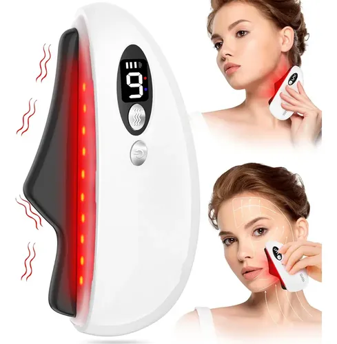 Masajeador Eléctrico De Microcorrientes Gua Sha Facial