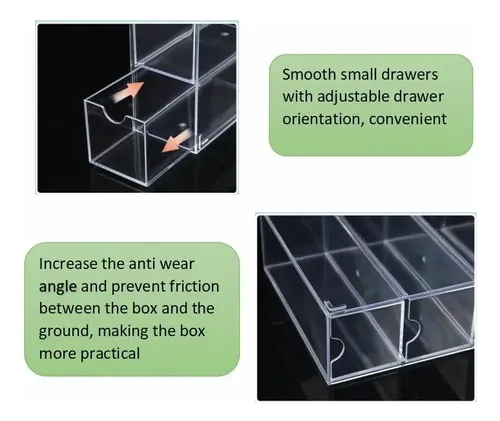 Qyq – Organizador De Maquillaje Y Lentes De Sol Caja De