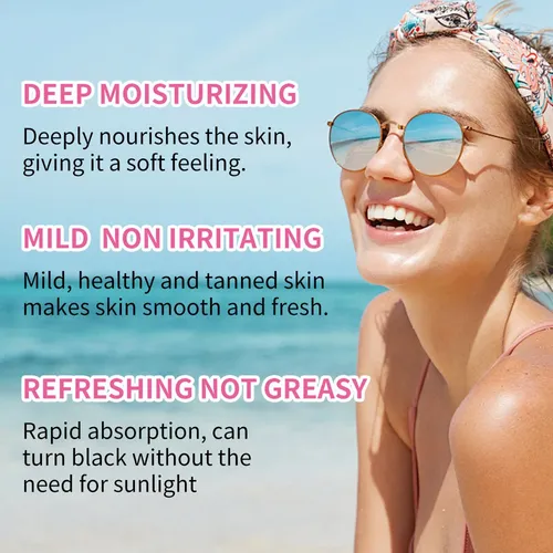 Bronceado Autobronceador A Prueba De Agua De Melocotón, Bron