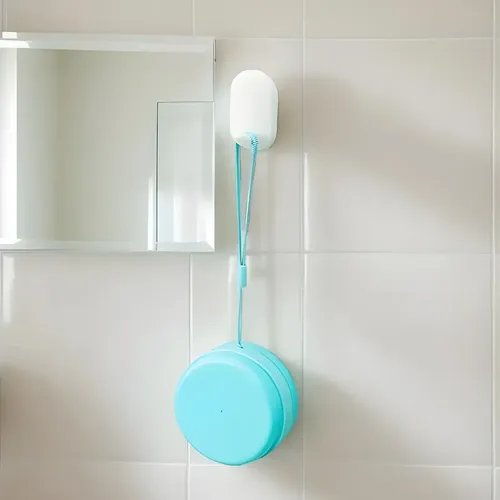Exfoliante Corporal De Silicona Con Forma De Lufa, Cerdas Su