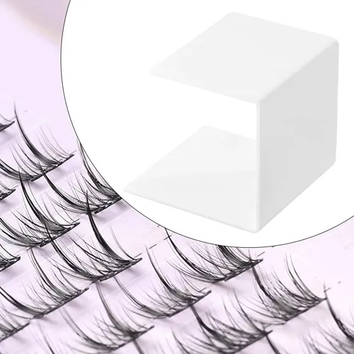 Organizador De Estantes Lash Pillow, Vitrina De Plástico Par