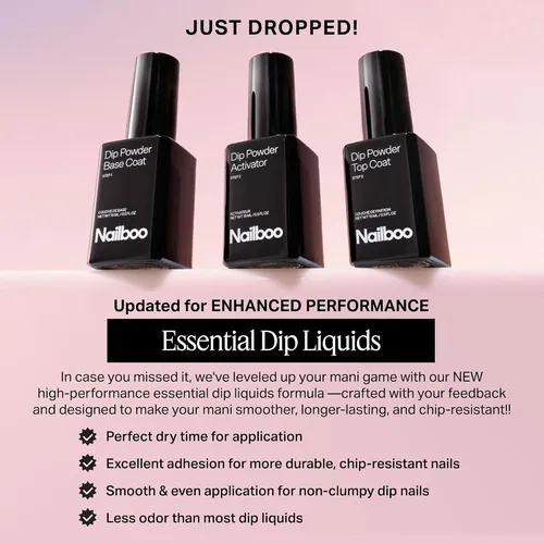 Top Coat Nailboo Para Uñas De Inmersión 14.79 Ml