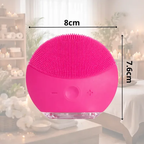 Limpiador Cepillo Facial Vibrador Masajeador Recargable Usb
