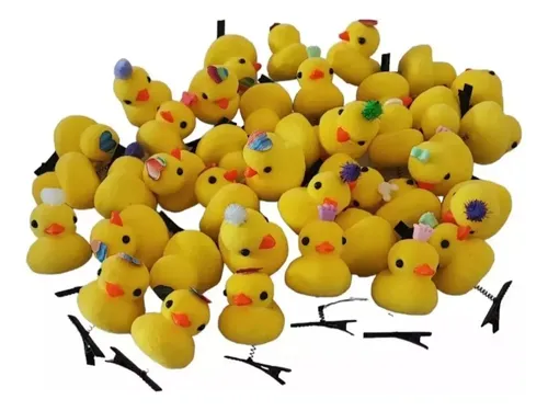 15 Patitos Kawaii Con Accesorios Y Hebilla