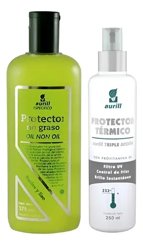 Aurill Protector No Graso + Protector Térmico Triple Accion