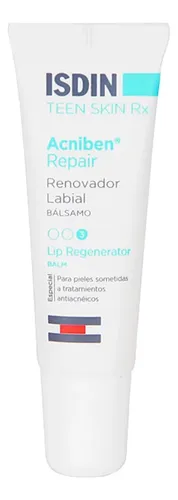 Isdin Acniben Repair Teen Skin Rx Bálsamo Renovador Labial Hidratante