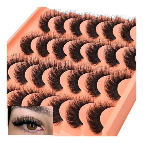 Pestañas Postizas Cortas Alicrown Volumen Natural 14 Pares