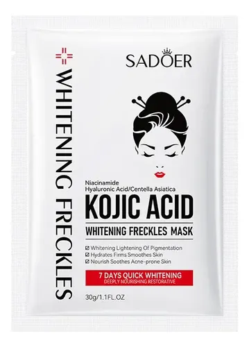 Mascarilla Facial Ácido Kojico Blanqueadora Hidratante X 30g