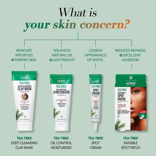 Mascarilla Coreana Tea Tree Con Cica Y Frijol Rojo 4.23 Oz