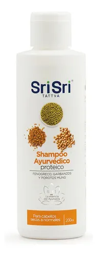 Shampoo Con Proteinas Sri Sri Tattva Ayurvédico 200ml