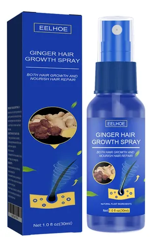Spray Para El Cabello Con Jengibre Eelhoe, Nutritivo Y Suavi
