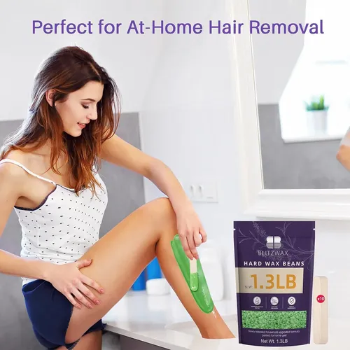 Depilación En Casa Blitzwax Con Perlas De Cera Aloe Vera