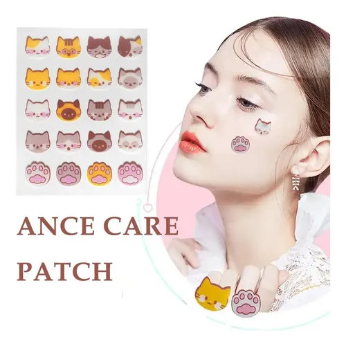 Adhesivo Tipo Parche Acne Pimple Waterproof Ii, 20 Unidades