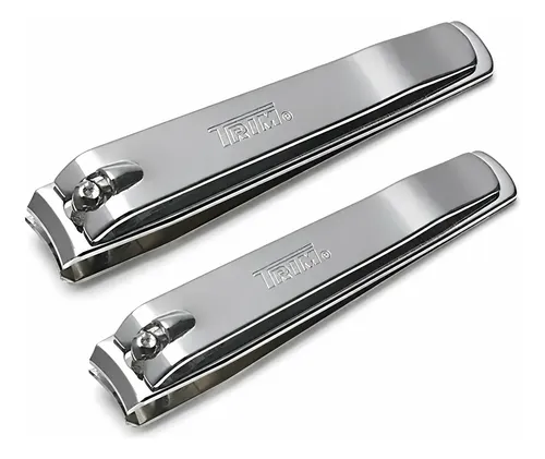 Pack X2 Cortauñas Trim Acero Inoxidable Corte Preciso Kit