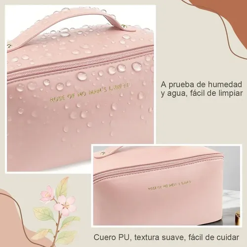 Neceser De Viaje Para Maquillaje Y Aseo